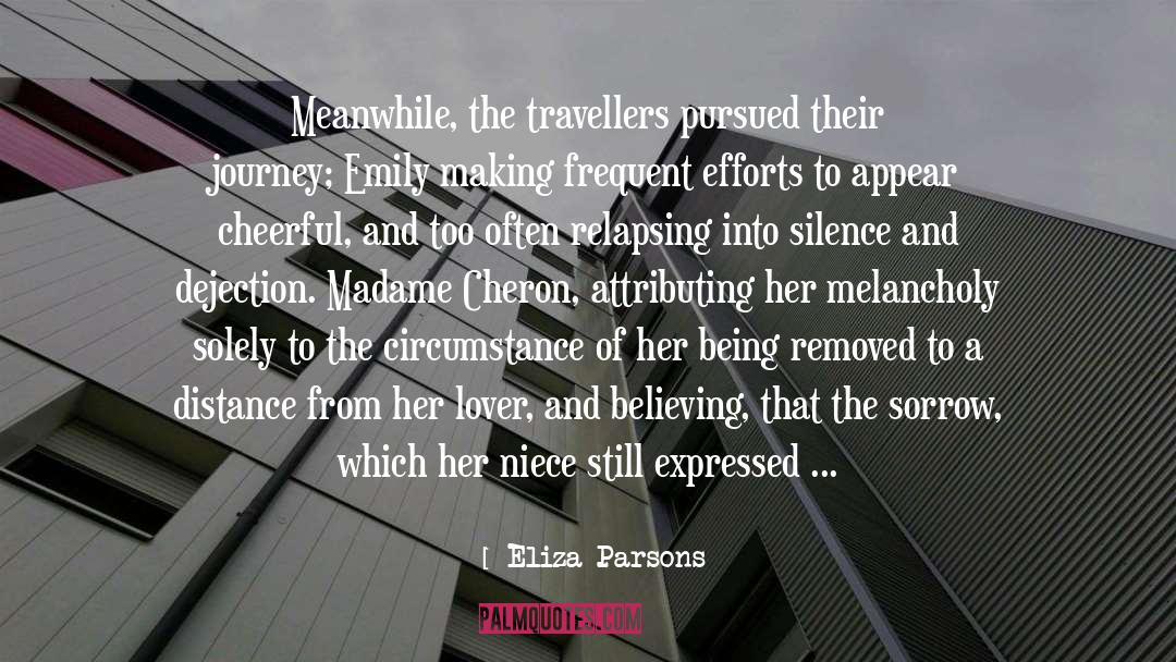Long Distance Relationship quotes by Eliza Parsons