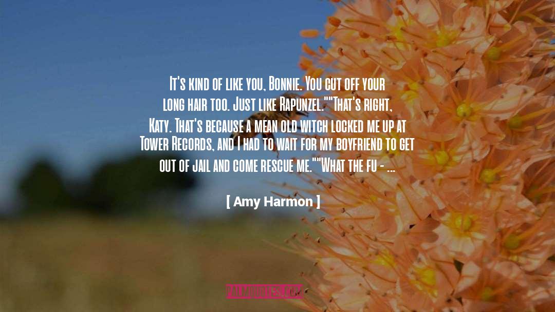Long Hair quotes by Amy Harmon