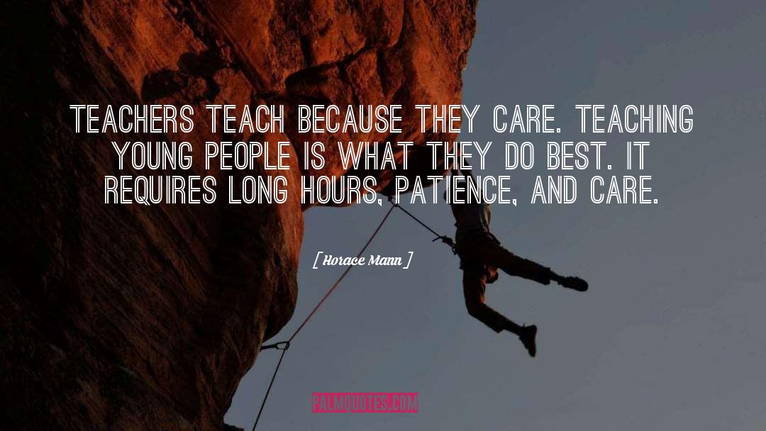 Long Hours quotes by Horace Mann