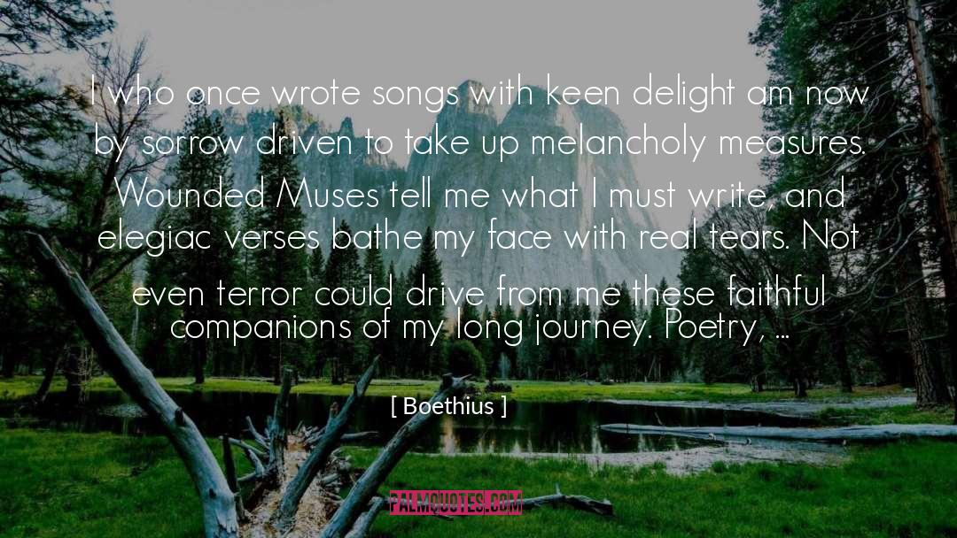 Long Journey quotes by Boethius