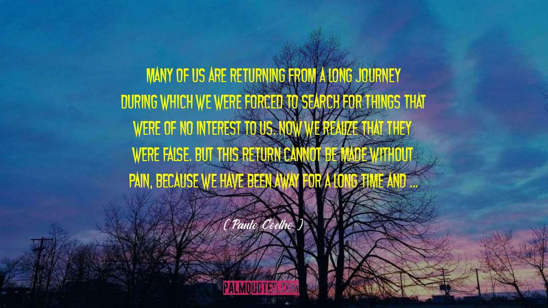 Long Journey quotes by Paulo Coelho