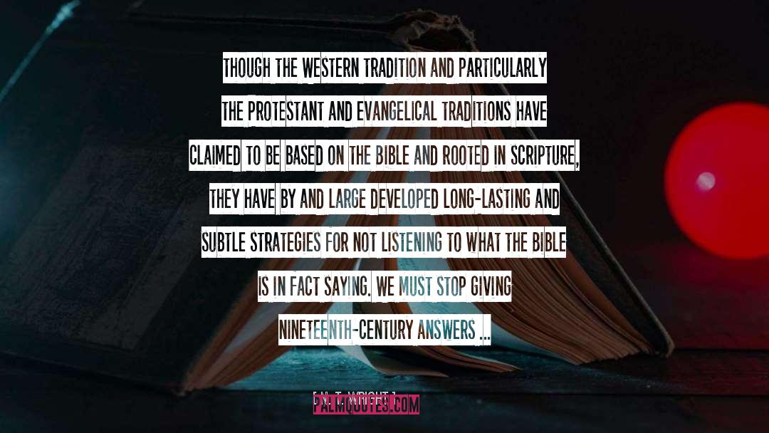 Long Lasting Connections quotes by N. T. Wright