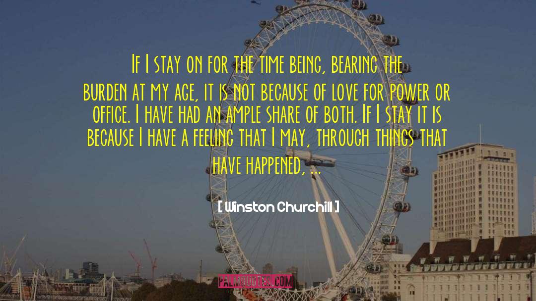 Long Lasting Love quotes by Winston Churchill