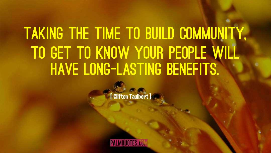 Long Lasting quotes by Clifton Taulbert
