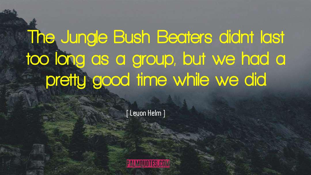 Long Relationships quotes by Levon Helm