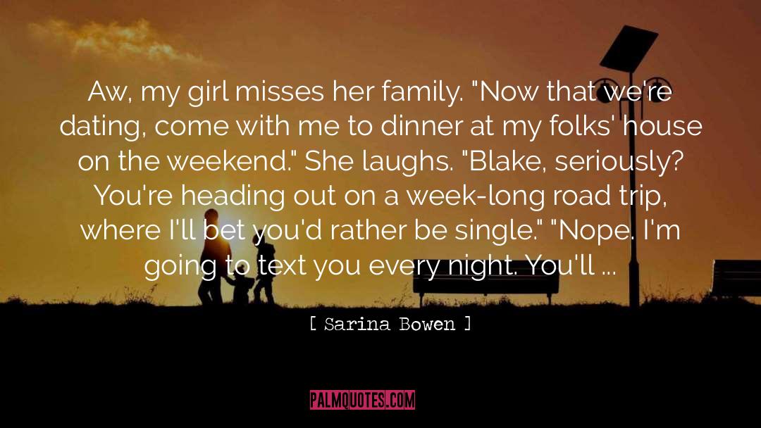 Long Road quotes by Sarina Bowen