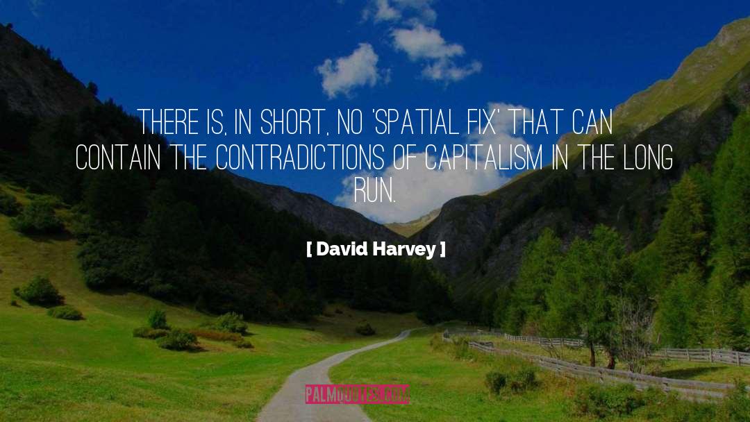 Long Runs quotes by David Harvey
