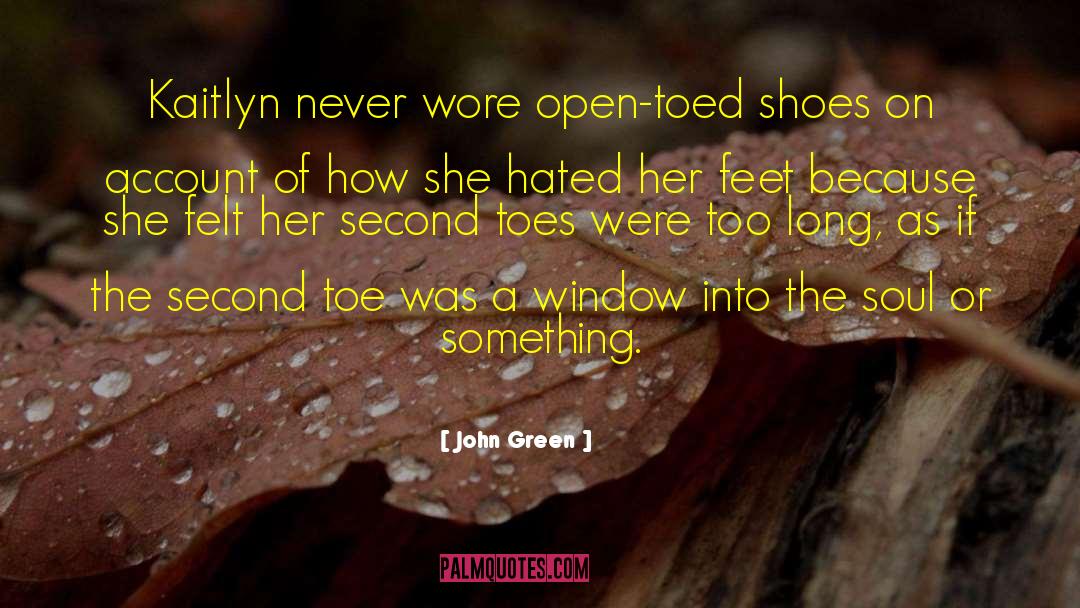 Long Second Toe quotes by John Green