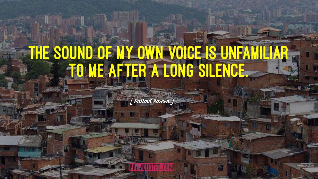 Long Silence quotes by Pallavi Sareen