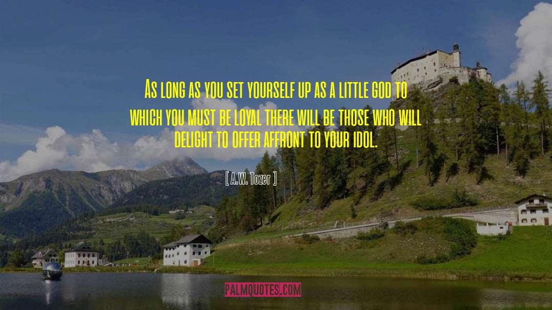 Long Sleeved quotes by A.W. Tozer