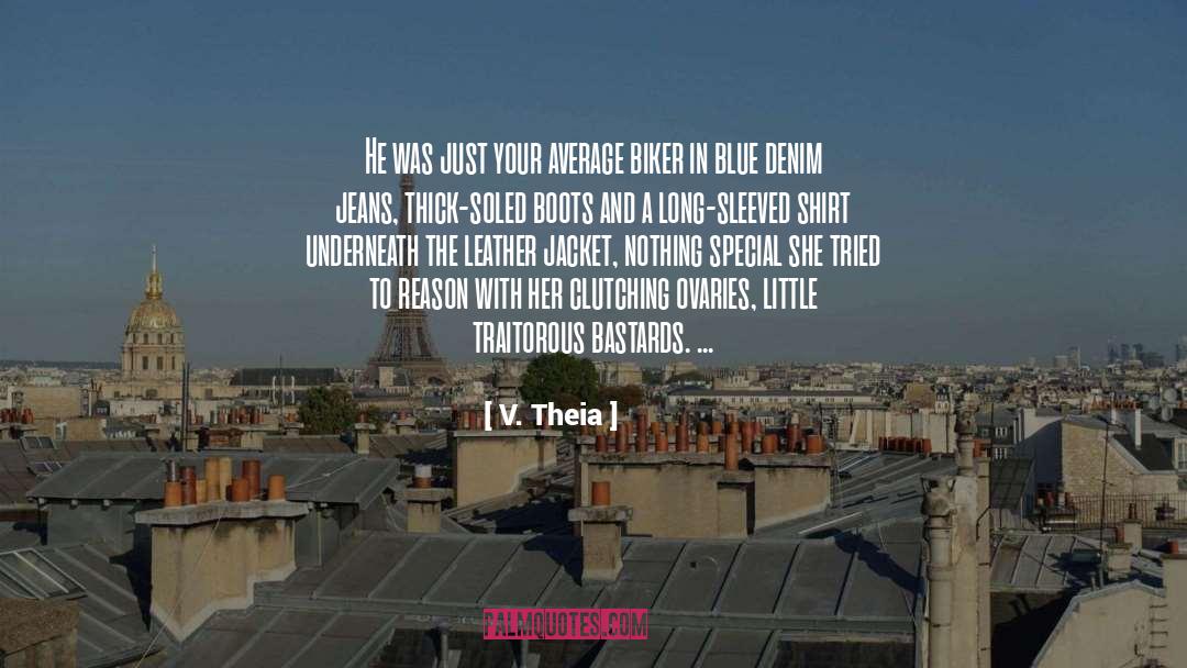 Long Sleeved quotes by V. Theia