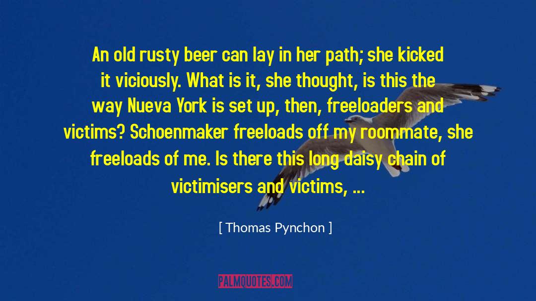 Long Spear quotes by Thomas Pynchon