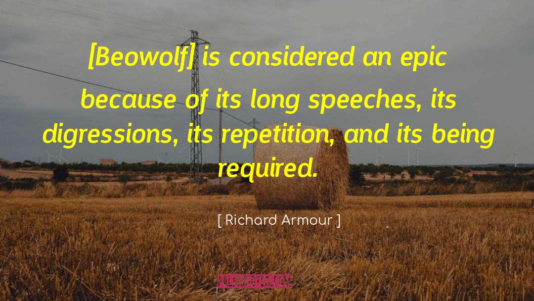 Long Speeches quotes by Richard Armour