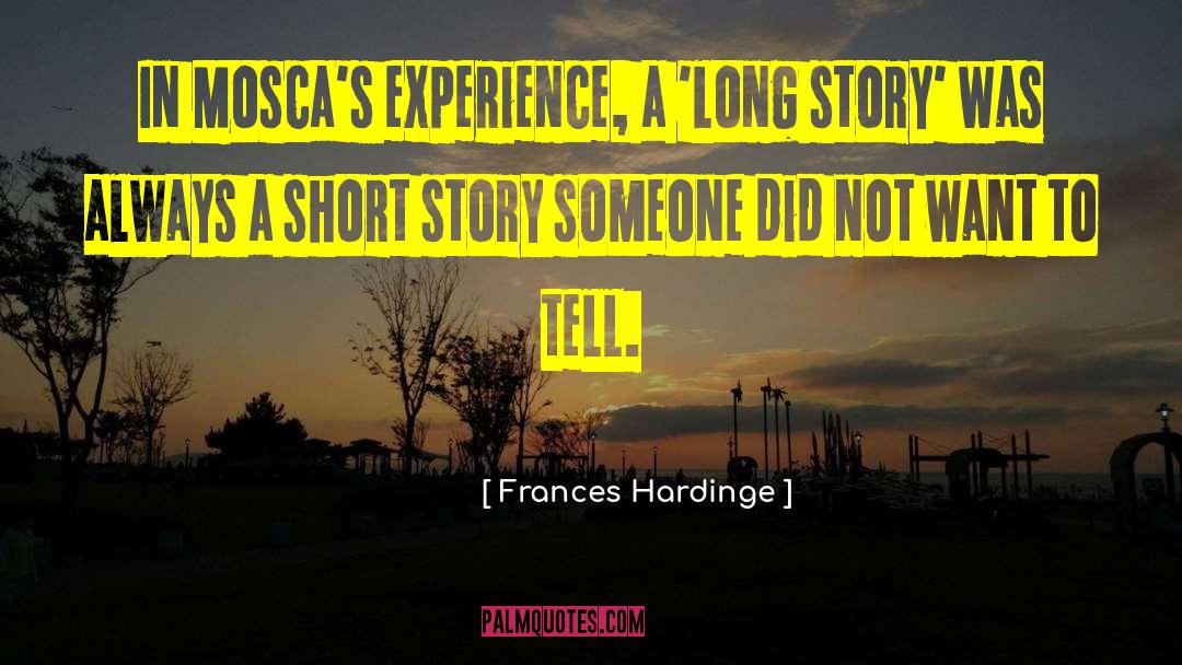 Long Story quotes by Frances Hardinge