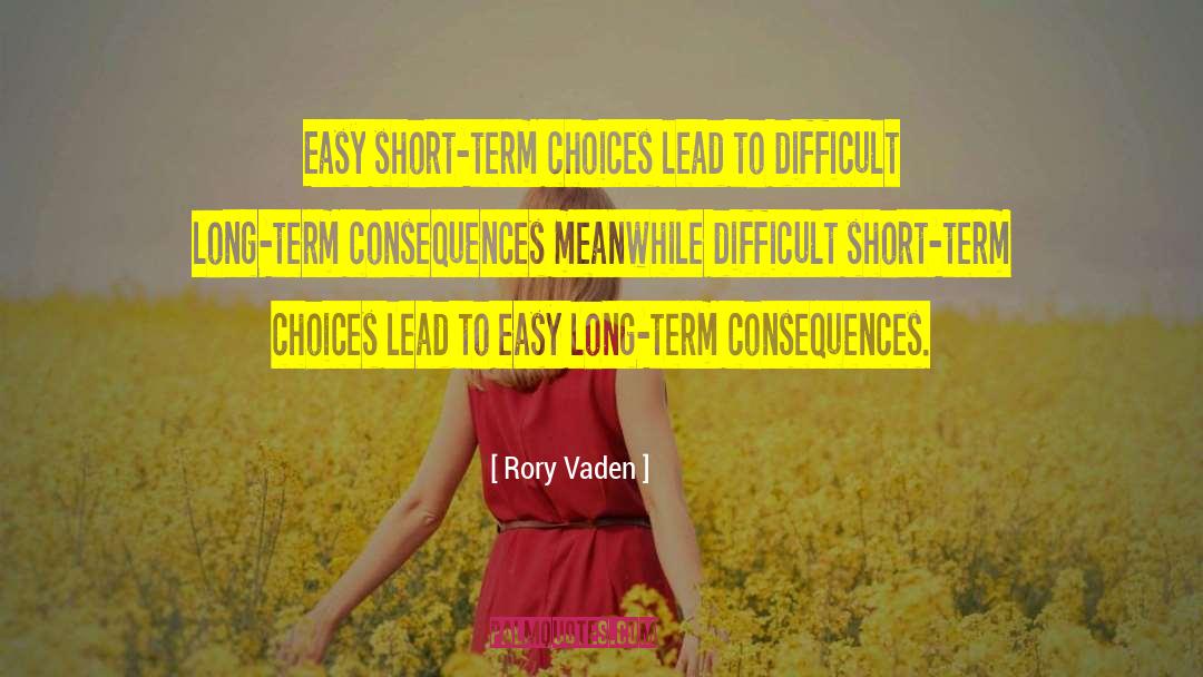 Long Term Care quotes by Rory Vaden