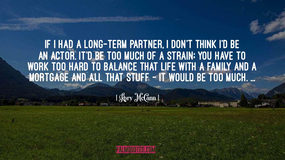 Long Term Marriage quotes by Rory McCann