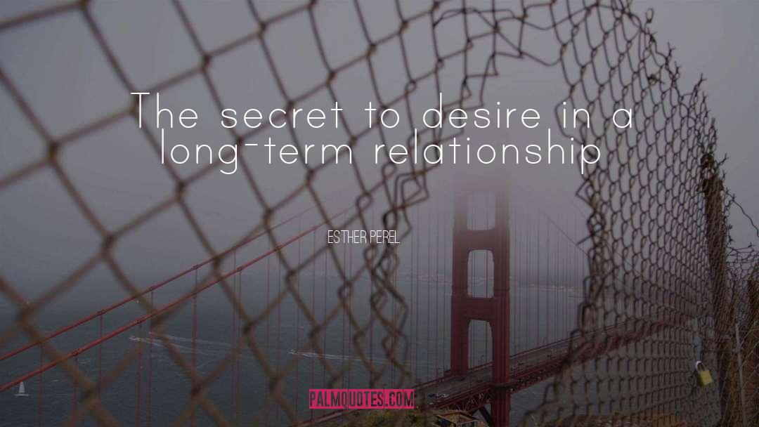Long Term Relationship quotes by Esther Perel