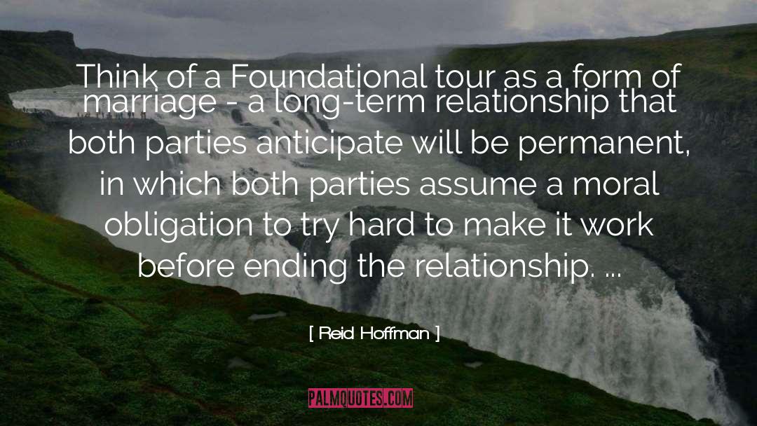 Long Term Relationship quotes by Reid Hoffman