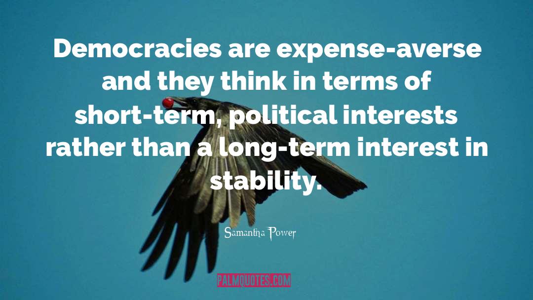 Long Term Success quotes by Samantha Power