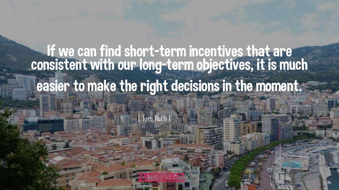 Long Term Success quotes by Tom Rath