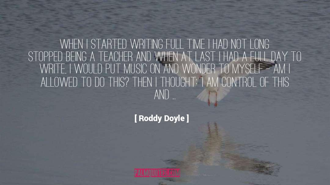 Long Vacation quotes by Roddy Doyle