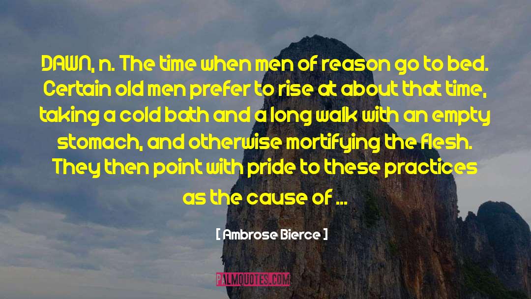 Long Walk quotes by Ambrose Bierce