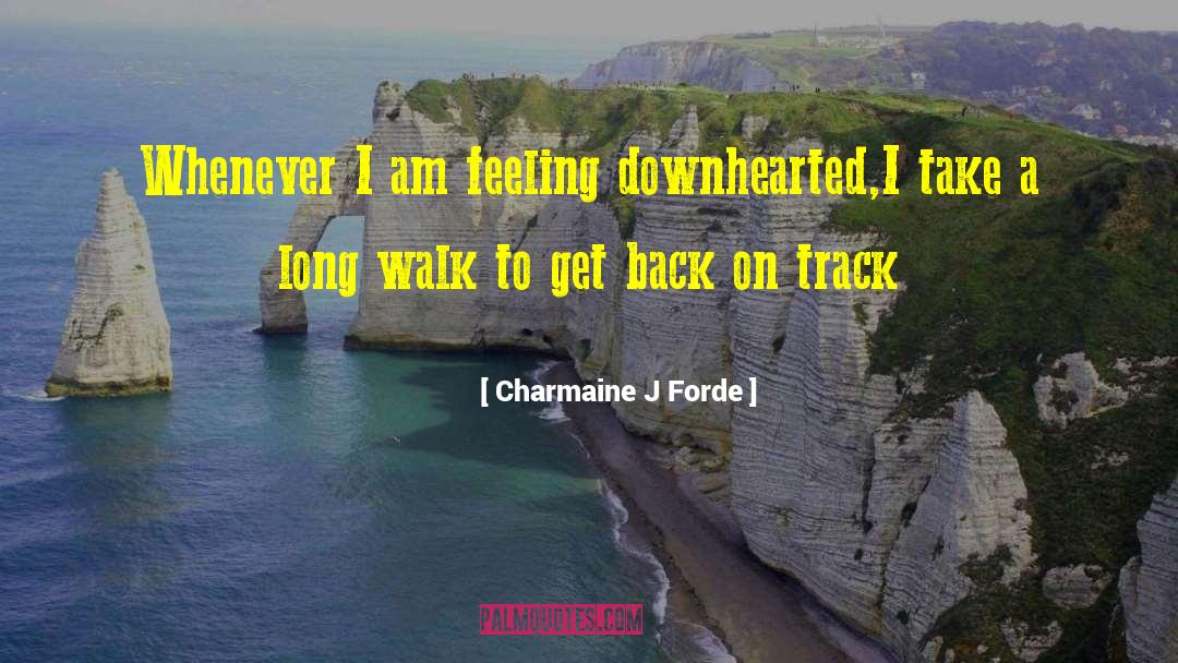 Long Walk quotes by Charmaine J Forde