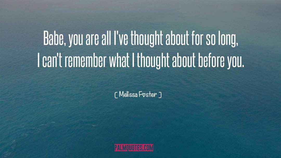 Long Week quotes by Melissa Foster