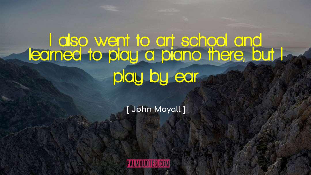 Longden School quotes by John Mayall