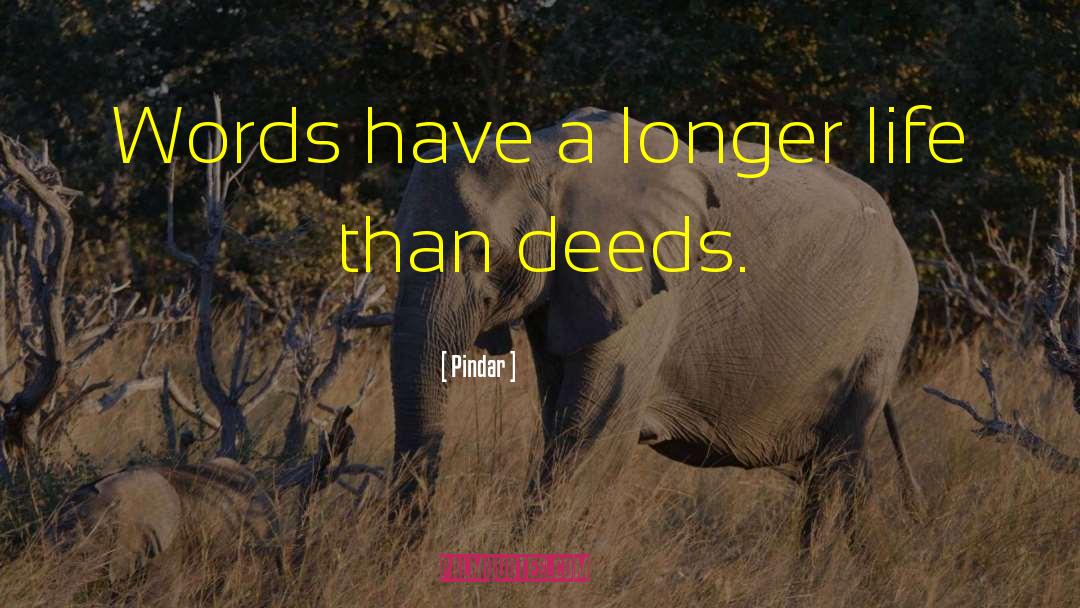 Longer Life quotes by Pindar