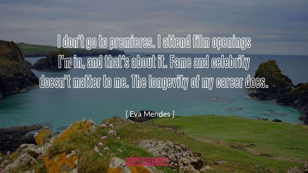 Longevity quotes by Eva Mendes