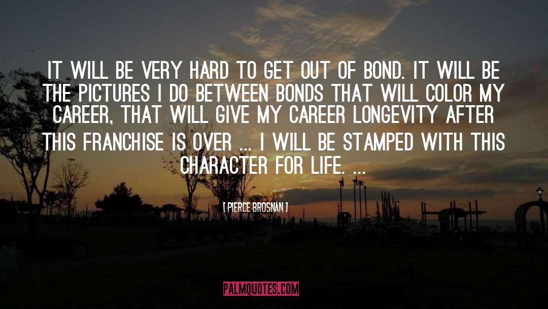 Longevity quotes by Pierce Brosnan