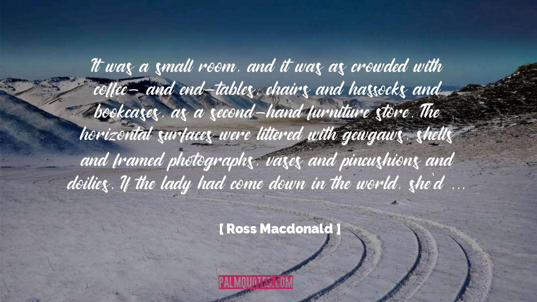 Longhi Furniture quotes by Ross Macdonald