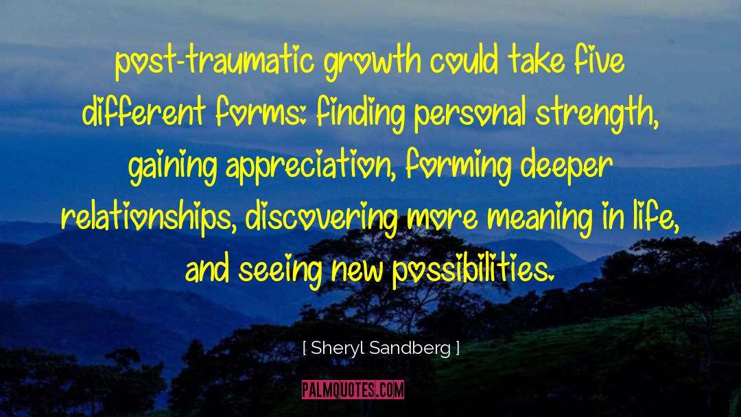 Longing And Appreciation quotes by Sheryl Sandberg