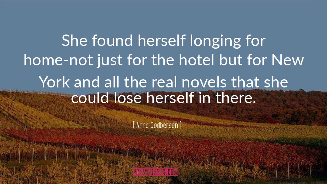 Longing For Home quotes by Anna Godbersen