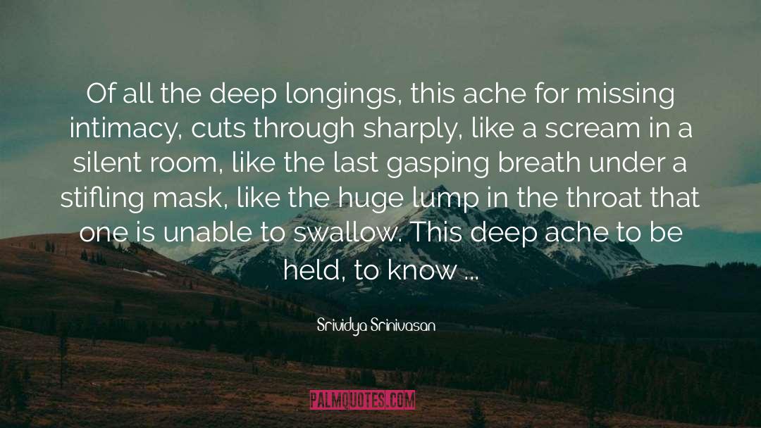 Longings quotes by Srividya Srinivasan