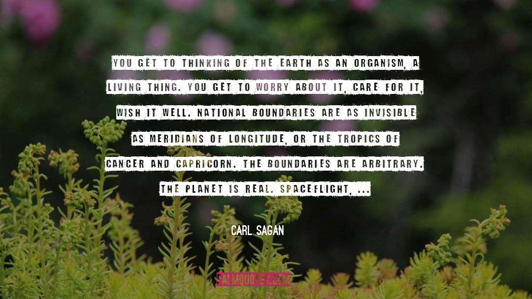 Longitude quotes by Carl Sagan