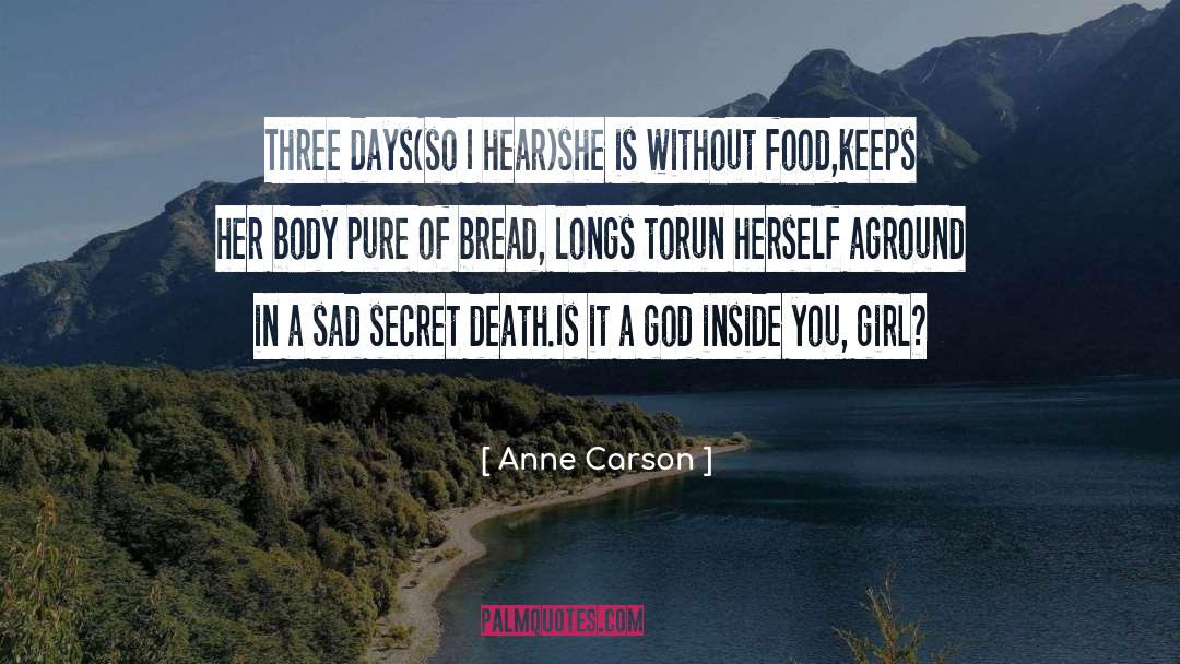 Longs quotes by Anne Carson