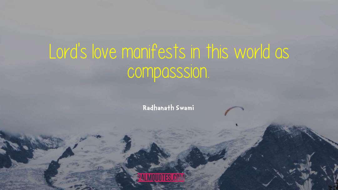 Lonliness Love quotes by Radhanath Swami