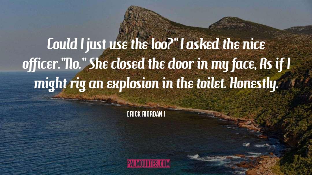 Loo quotes by Rick Riordan