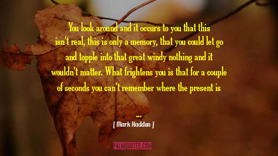 Look Around quotes by Mark Haddon