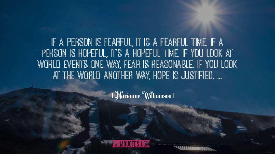 Look At The World quotes by Marianne Williamson