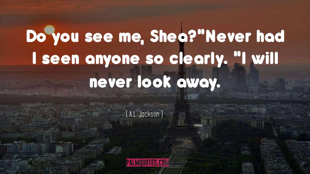 Look Away quotes by A.L. Jackson
