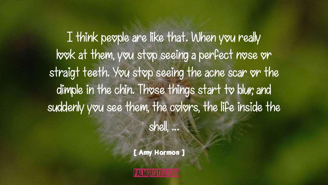 Look Away quotes by Amy Harmon