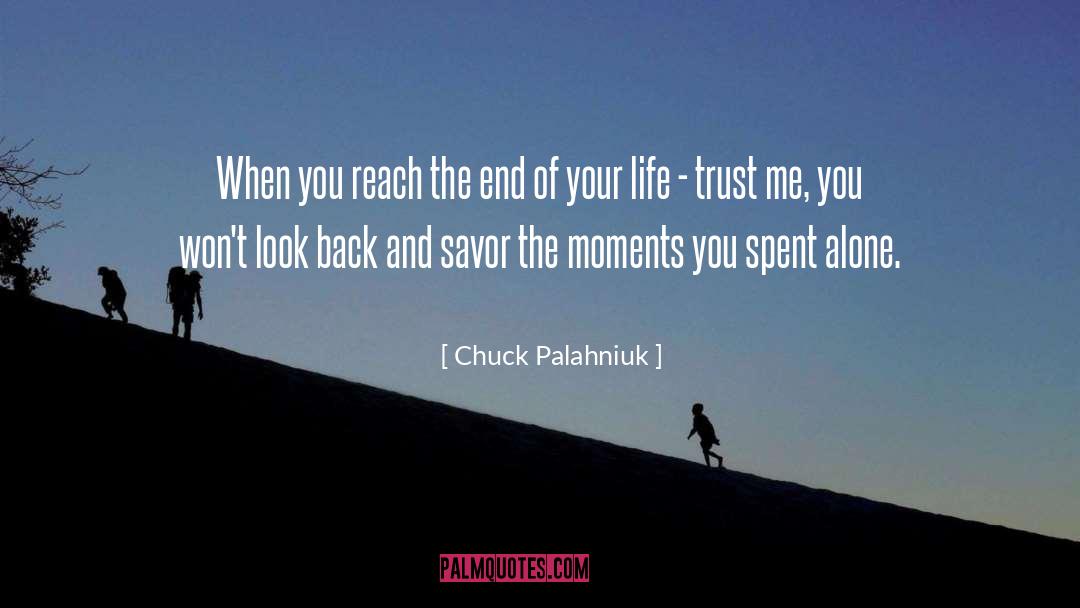 Look Back quotes by Chuck Palahniuk