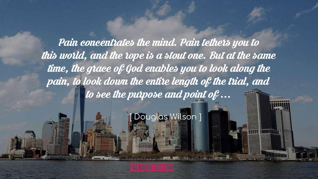 Look Down quotes by Douglas Wilson