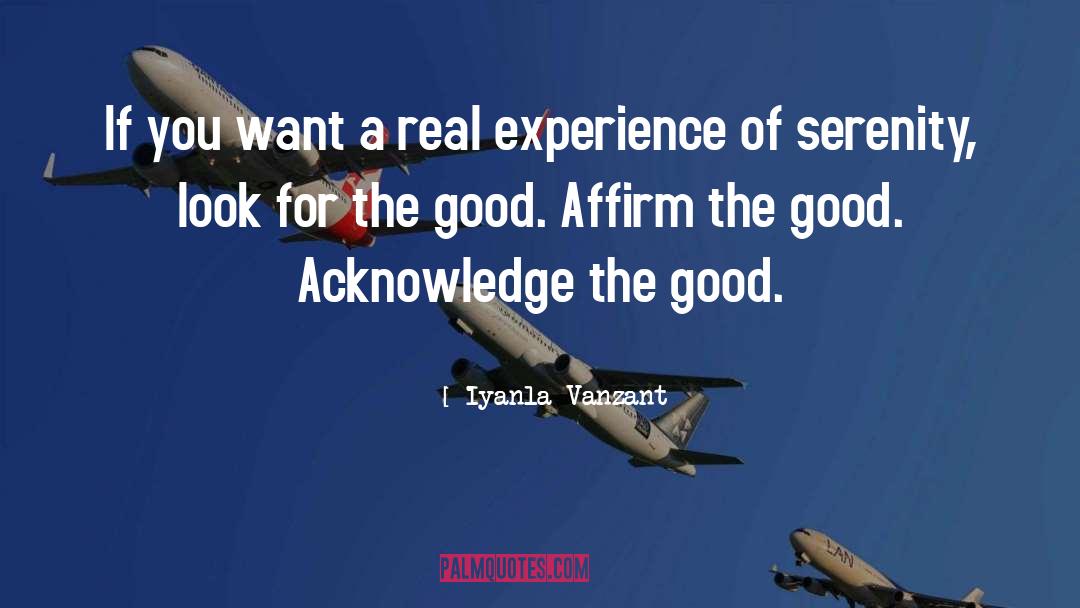 Look For The Good quotes by Iyanla Vanzant