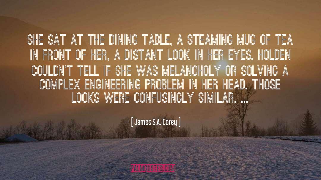 Look In Her Eyes quotes by James S.A. Corey