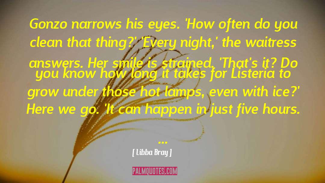 Look In Her Eyes quotes by Libba Bray