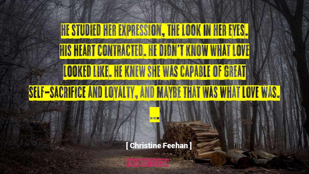 Look In Her Eyes quotes by Christine Feehan